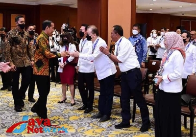 Presiden Jokowi Buka Rapimnas KADIN Tahun 2022