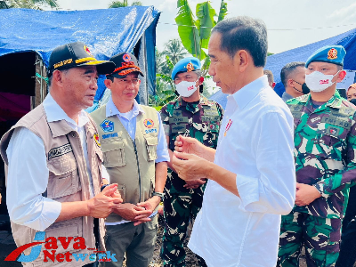 Presiden Jokowi Pastikan Pembangunan Rumah Warga Korban Gempa Bumi Cianjur