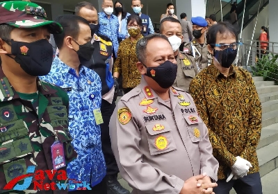 Kapolda Jabar Bersama Forkopimda Jabar Saat Konferensi Pers 