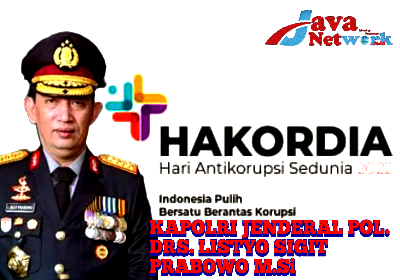 Kapolri dan Logo Hari Korupsi Sedunia