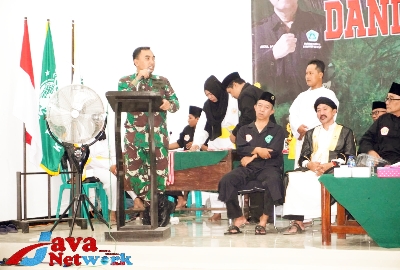 Dandim Sumenep Letkol Czi Donny Pramudya Mahardi SE Saat Memberikan Sambutan Penutupan Kejuaraan Pencak Pagar Nusa