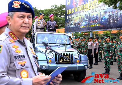 Kalemdiklat Mabes Polri Bersama Peserta Diklat