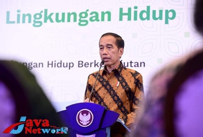 Presiden Jokowi Saat Memberikan Sambutan
