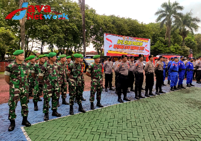 Pjs. Pasiops Kodim 0827/Sumenep Hadiri Apel Pasukan Operasi Lilin Semeru 2022