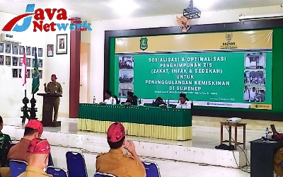 Baznas Sumenep Gelar Sosialisasi dan Optimalisasi Penghimpunan Dana ZIS Tahun 2023 di Aula Kemenag