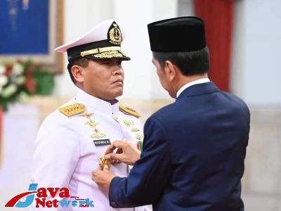 Presiden Jokowi Melantik Laksmana Madya Muhammad Ali Menjadi KSAL