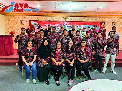 Ketua FKUB dan Anggota Pengurus FKUB Kabupaten Sumenep Usai Pelaksanaan Ngobrol Pintar 