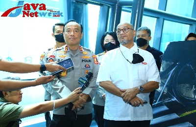 Kadivhumas Mabes Polri Irjen Pol Dedi Prasetyo saat Konferensi Pers di Pelabuhan Soekarno Hatta 