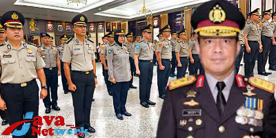Kadiv Humas Mabes Polri Irjen Pol Dedi Prasetyo dan Upacara Kenaikan Pangkat di Rupatama Mabes Polri