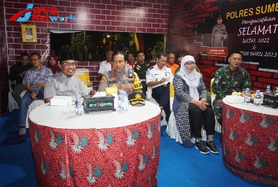 Pergantian Tahun Baru 2023 Danramil 0827/01 Kota Ikuti Zoom Meeting Bersama Kapolri