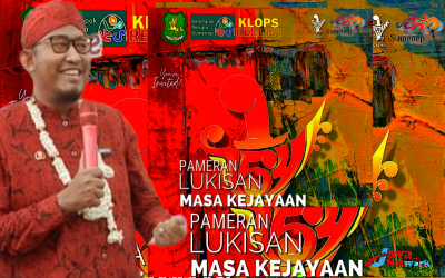Bupati Sumenep Ra Achmad Fauzi SH MH Dan Logo Pameran Lukisan Tema 