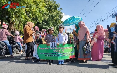 Kegiatan Pawai PAUD Adat Madura