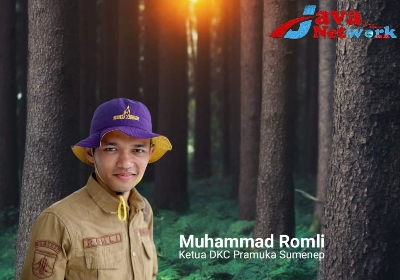 Ketua DKC Pramuka Cabang Sumenep Muhammad Romli, M.PD