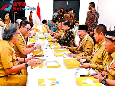 Presiden Jokowi Makan Siang Bersama Forkopimda se-Indonesia 
