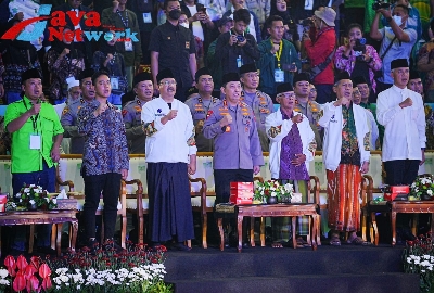 Kapolri Gelorakan Semangat Persatuan-Kesatuan Saat Tutup Porseni NU