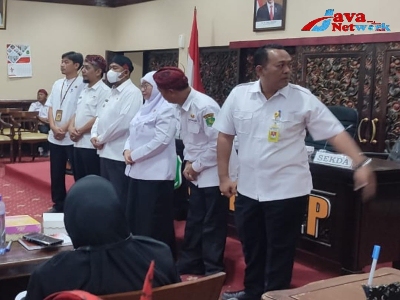 Bupati Sumenep Ra Achmad Fauzi SH MH Dalam Penandatanganan Perjanjian Kinerja ASN