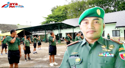 Dandim Sumenep Letkol Czi Donny Pramudya Mahardi SE dan Anggota Kodim 0827/Sumenep Laksanakan Lari Aerobik