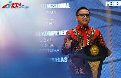 Menteri PANRB Abdullah Azwar Anas dalam Sosialisasi Peraturan Menteri PANRB No. 1/2023 tentang JF, di Jakarta, Jumat (27/01/2023). (Foto: Humas Kemenpan RB)