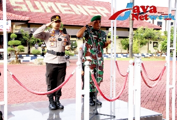 Kapolres Sumenep AKBP Edo Satya Kentriko SH SIK MH dan Dandim 0827/Sumenep Letkol Czi Donny Pramudya Mahardi SE MSi