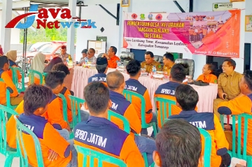 Babinsa Koramil 0827/05 Lenteng Hadiri Pembentukan Desa Tangguh Bencana