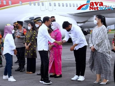Presiden Jokowi dan Ibu Iriana Kunjungan Kerja ke Sumatra Utara