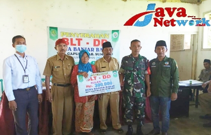 Serka Rasul, Babinsa 0827/16 Gapura Laksanakan Pengamanan Di Balai Desa