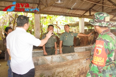 Tim Analisa Ketahanan Pangan Pusterad Kunjungi Kodim 0827/Sumenep