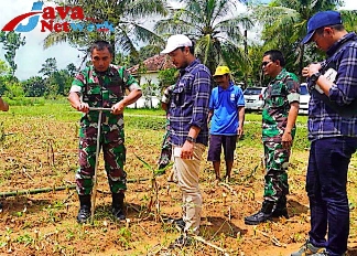 Kodim 0827/Sumenep Gandeng Petrokimia Gresik Uji Tanah Pertanian
