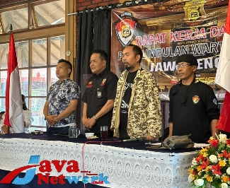 Ketum FRN Agus Flores Saat Menghadiri Pelantikan dan Pengukuhan FRN Jawa Tengah 