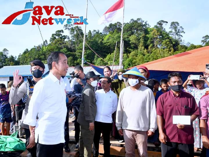 Presiden Jokowi Saat Bertemu Dengan Perwakilan Nelayan
