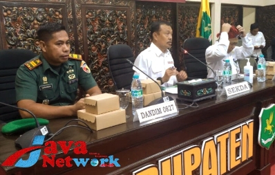 Pjs. Pasiops Kodim 0827 Sumenep Ikuti Rapat Koordinasi Penurunan Stunting