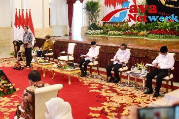 Presiden Jokowi memimpin SKP, di Istana Negara, Kamis (02/03/2023) siang. (Foto: Humas Setkab)