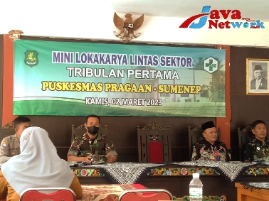 Puskesmas Pragaan Gelar Mini Lokakarya Lintas Sektoral Upaya Bangun Kerja Berkualitas