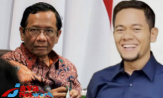 Menkopolhukam Prof Dr Machfud MD dan Ketua APSI Jatim Sulaisi Abdurrazag