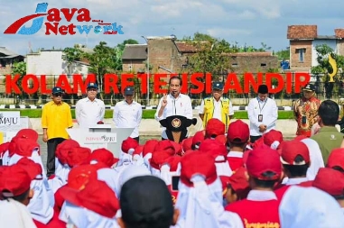 Presiden Resmikan Sejumlah Proyek Infrastruktur Pengendali Banjir di Jawa Barat