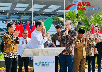 Presiden Jokowi Meresmikan Mayapada Hospital Bandung