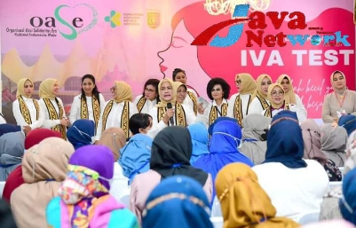 Ibu Iriana dan OASE KIM Dorong Pemeriksaan Dini Kanker Serviks