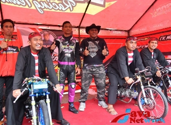 Bupati Sumenep, Dandim 0827/Sumenep dan Kapolda Sumenep di Drag Bike Bupati Cup 2023