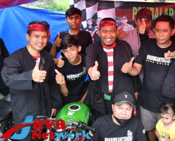 Kapolres dan Bupati Sumenep Bersama Kawula Muda Pencinta Balap Motor
