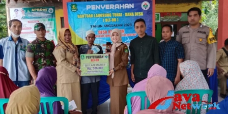 Babinsa Koramil 0827/Sumenep Lakukan Pendampingan Penyaluran BLT DD Desa Kebunan