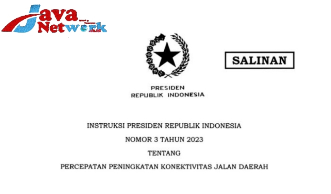 Presiden Jokowi Terbitkan Inpres Percepatan Peningkatan Konektivitas Jalan Daerah