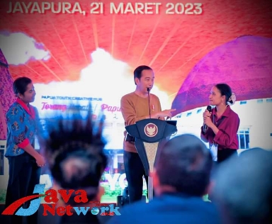 Dengar Optimisme Memulai Usaha, Presiden ke Anak Muda Papua : Jalani Pelan-Pelan