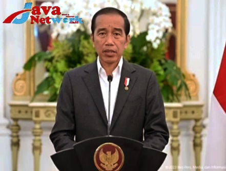 Presiden Jokowi Saat Memberikan Keterangan Pers