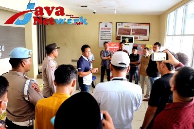 Kasat Reskrim Polres Sumenep Saat Memberikan Keterangan Persnya