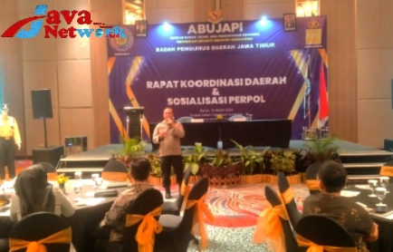 Kasubdit Binsatpam Polsus Ditbinmas Polda Jatim AKBP Sutiono