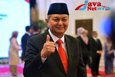 Kepala BNPT Komjen Rycko Amelza usai pelantikan di Istana Negara, Jakarta, Senin (03/04/2023). (Foto: Humas Setkab/Agung)