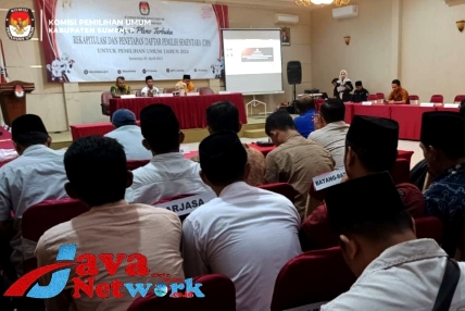KPU Sumenep Tetapkan DPS Pemilu Tahun 2024