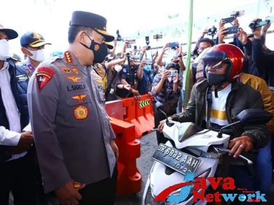 Kapolri Siapkan Skenario Rekayasa Lalu Lintas Penyebrangan Antar Pulau Saat Mudik Lebaran 2023