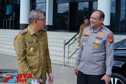 Jalin Sinergitas, Kapolda Kalbar Lakukan Kunjungan Silaturahmi ke Kantor Gubernur Kalbar