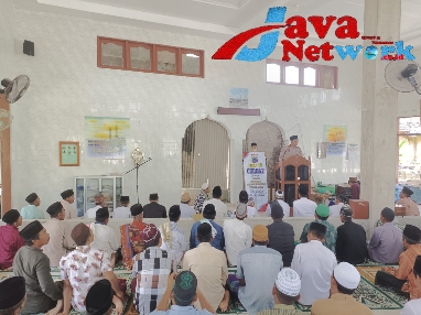 Gelar Jum'at Curhat di Masjid Nurul Huda Desa Kangayan, Ini Himbauan Kapolsek Kangayan IPTU Miftahol Rahman SH MH